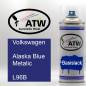 Preview: Volkswagen, Alaska Blue Metalic, L96B: 400ml Sprühdose, von ATW Autoteile West.
